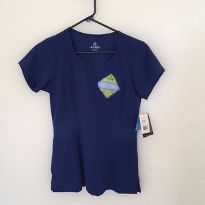 Jockey Galaxy Blue scrub top - XXS/XS